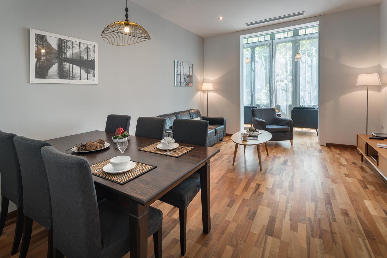 ברצלונה Habitat Apartments Alibei מראה חיצוני תמונה